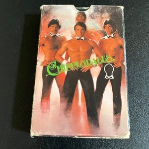 Chippendales 1982 Playing Cards in Original Box Complete Male Dancers Strippers